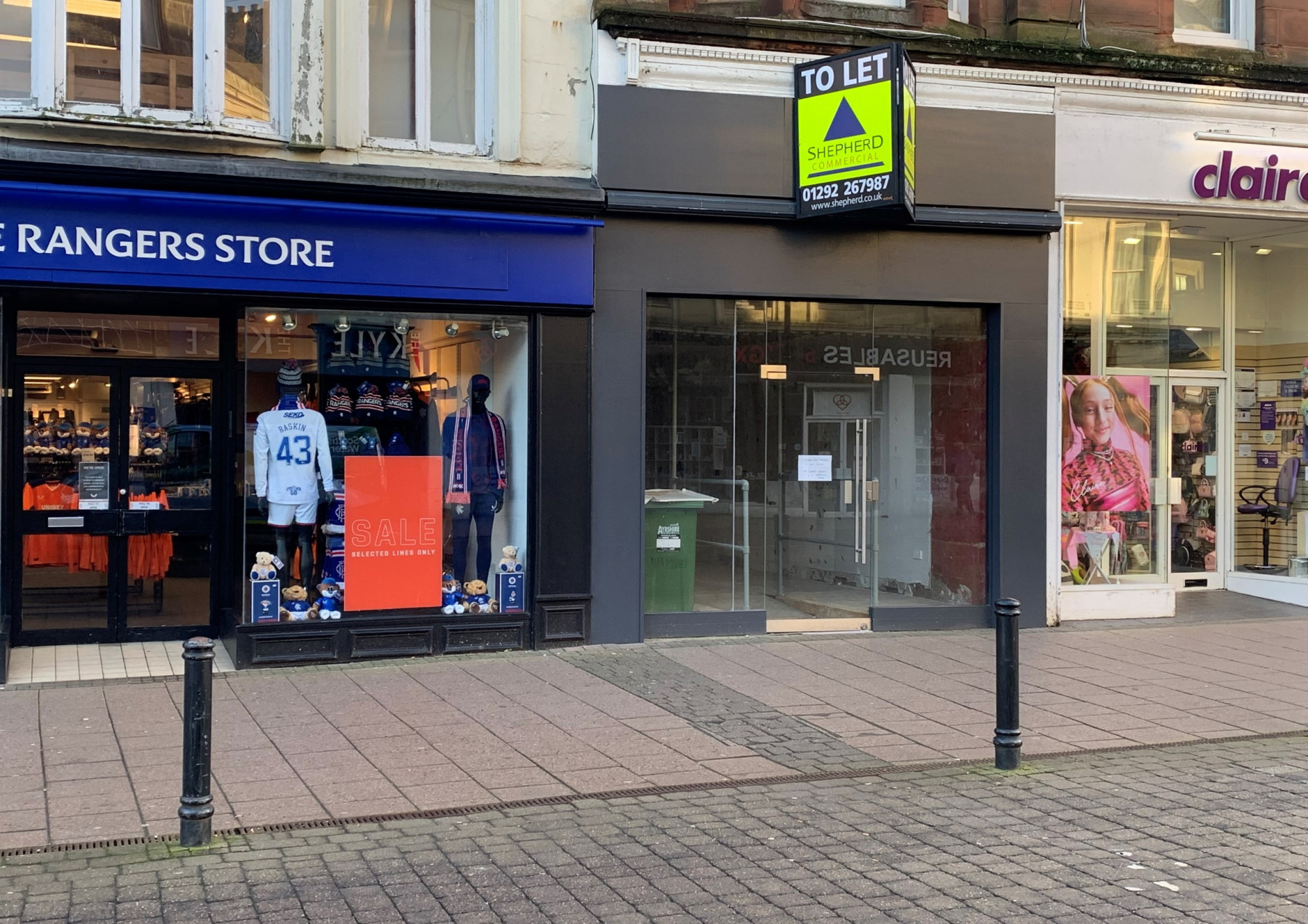 Rangers Store Opening in Ayr Today